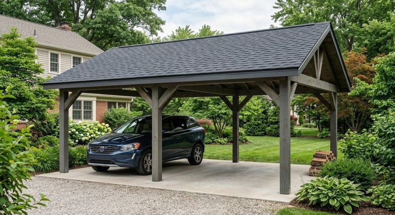A Frame Roof Installation in Nashua, NH